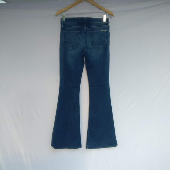 HUDSON Wideleg flared Jeans W27, tall inseam Long - Picture 2 of 5